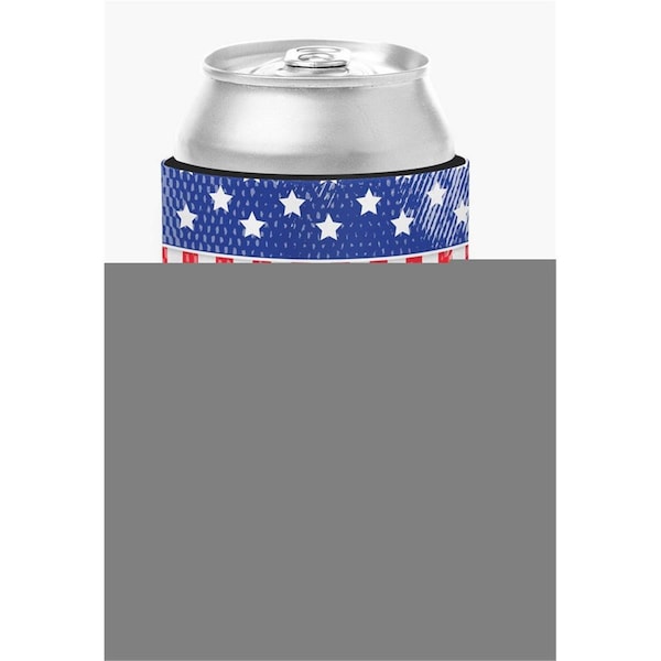 Carolines Treasures USA Patriotic Dogue de Bordeaux Can or Bottle Hugger - BB3370CC