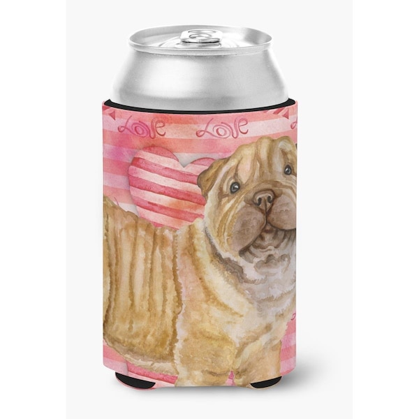 Carolines Treasures Shar Pei Puppy Love Can or Bottle Hugger - BB9806CC
