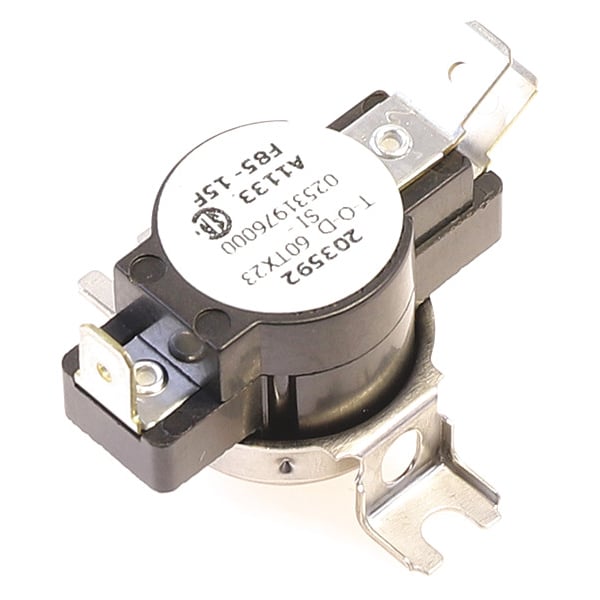 Control de temperatura de York, 70 grados/85 grados Fahrenheit, SPDT - S1-025-31976-000