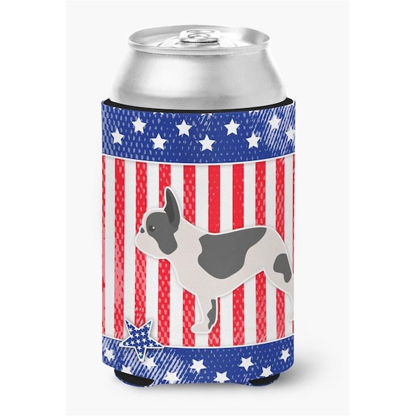 Carolines Treasures USA Patriotic French Bulldog Can or Bottle Hugger - BB3341CC