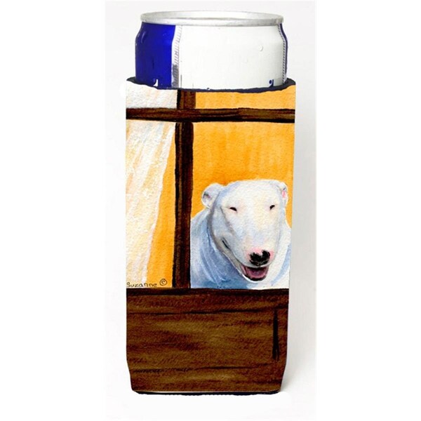 Carolines Treasures Bull Terrier Michelob Ultra bottle sleeves For Slim Cans - 12 oz. - SS8542MUK