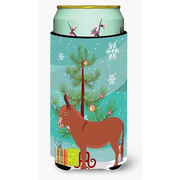 Carolines Treasures Irish Donkey Christmas Tall Boy Beverage Insulator Hugger - BB9215TBC