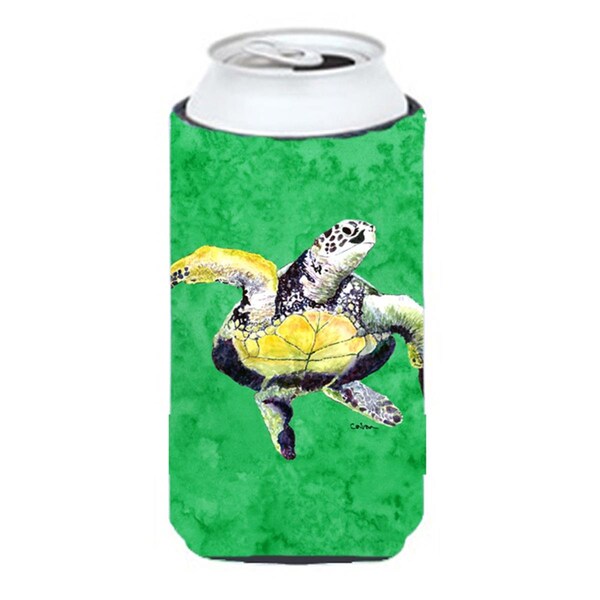 Carolines Treasures Turtle Dancing Tall Boy bottle sleeve Hugger - 22 To 24 oz. - 8671TBC