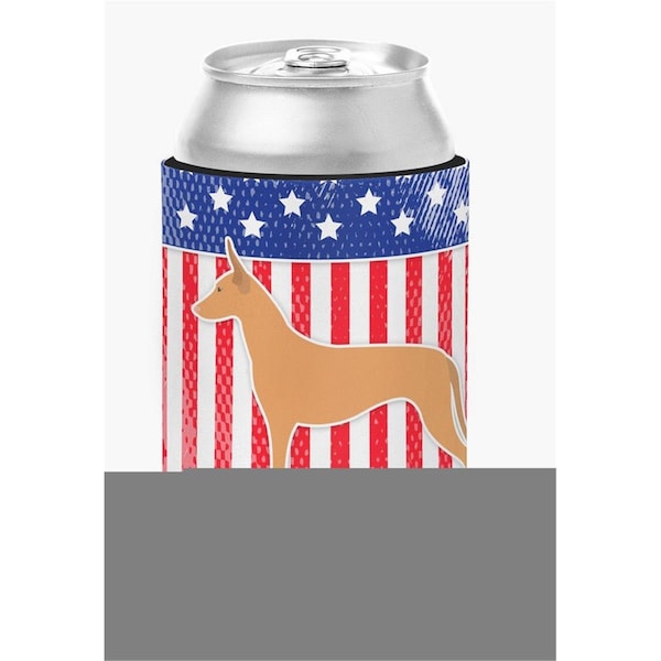 Carolines Treasures USA Patriotic Pharaoh Hound Can or Bottle Hugger - BB3288CC