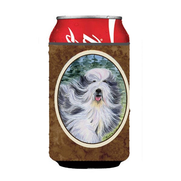 Carolines Treasures Bearded Collie Can Or Bottle  Hugger - 12 oz. - SS8037CC