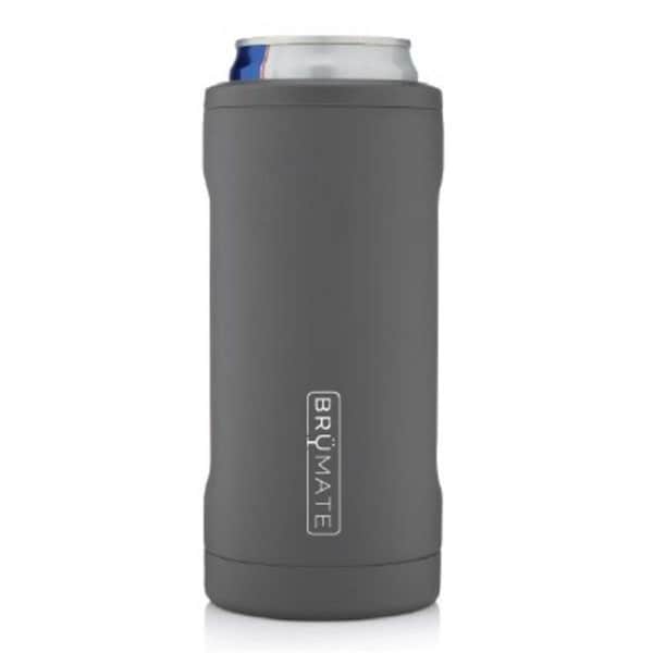 Logo Chair Plain Gray Slim Coozie - 001-782-GRY