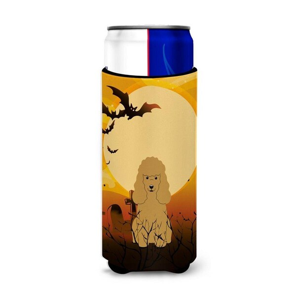 Carolines Treasures Halloween Poodle Tan Michelob Ultra Hugger for Slim Cans - BB4335MUK