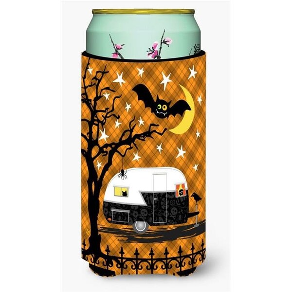 Carolines Treasures Carolines Treasures VHA3020TBC Halloween Vintage Camper Tall Boy Beverage Insulator Hugger - VHA3020TBC