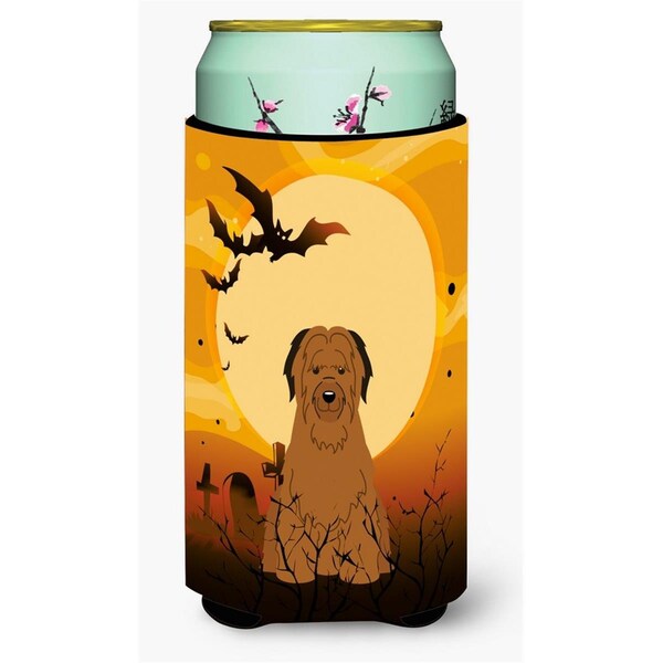 Carolines Treasures Halloween Briard Brown Tall Boy Beverage Insulator Hugger - BB4348TBC