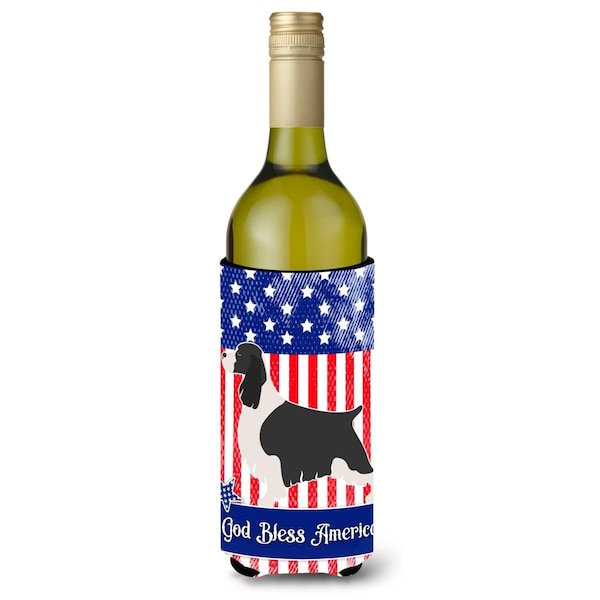 Carolines Treasures English Springer Spaniel American Wine Bottle Beverge Insulator Hugger - BB8354LITERK