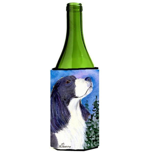 Carolines Treasures English Springer Spaniel Wine bottle sleeve Hugger - 24 oz. - SS8985LITERK