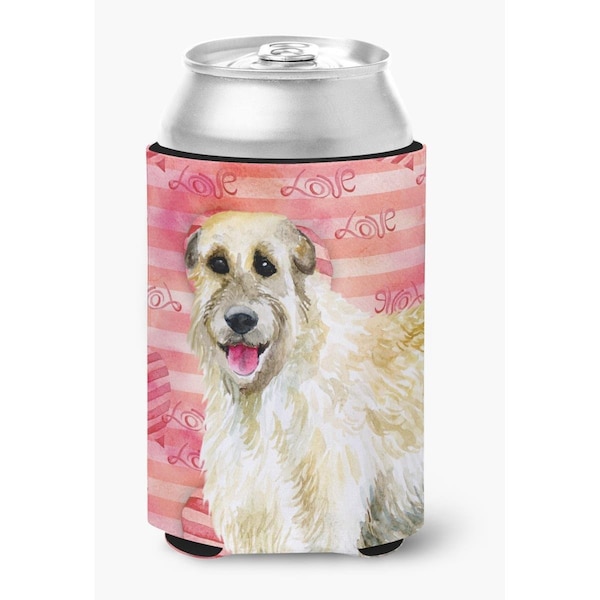 Carolines Treasures Irish Wolfhound Love Can or Bottle Hugger - BB9757CC