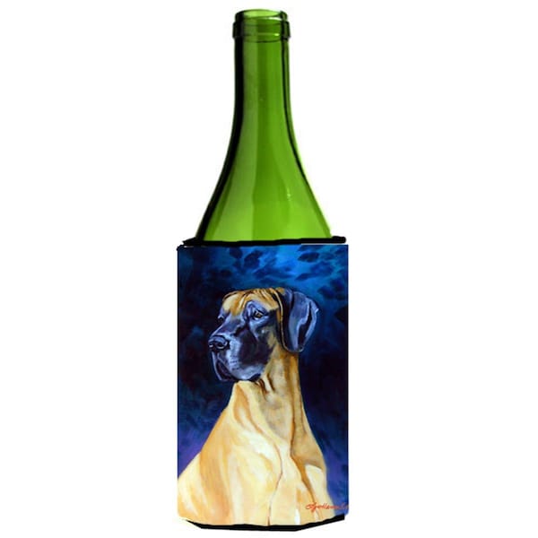 Carolines Treasures Great Dane Wine bottle sleeve Hugger - 24 Oz. - 7277LITERK