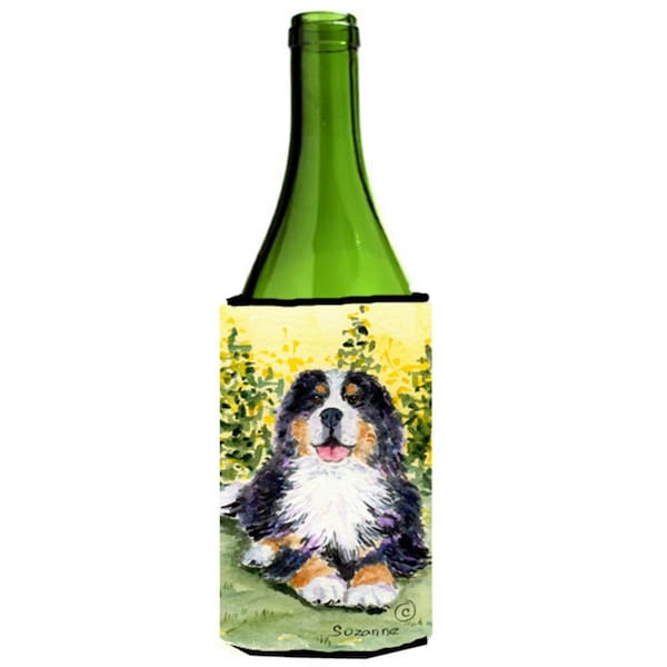 Carolines Treasures Bernese Mountain Dog Wine bottle sleeve Hugger - 24 Oz. - SS8708LITERK