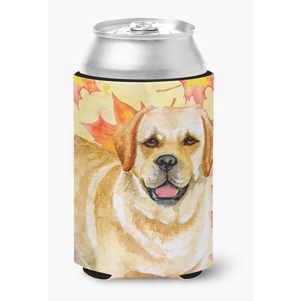 Carolines Treasures Golden Retriever Fall Can or Bottle Hugger - BB9925CC