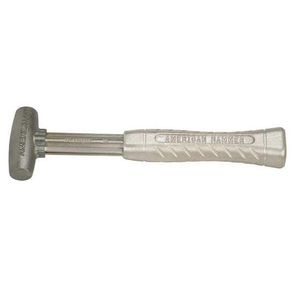 American Hammer Sledge Hammer, 1 lb., 12 In, Aluminum - AM1ZNAG