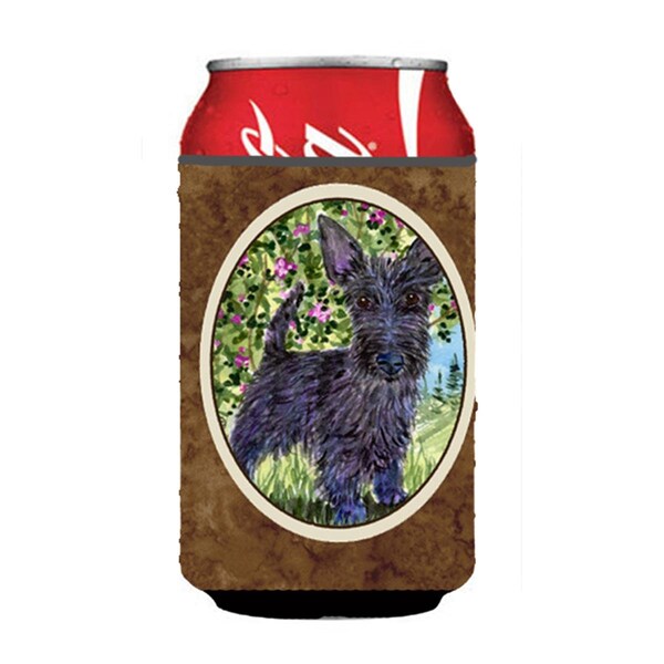 Carolines Treasures Scottish Terrier Can Or Bottle  Hugger - 12 oz. - SS8889CC