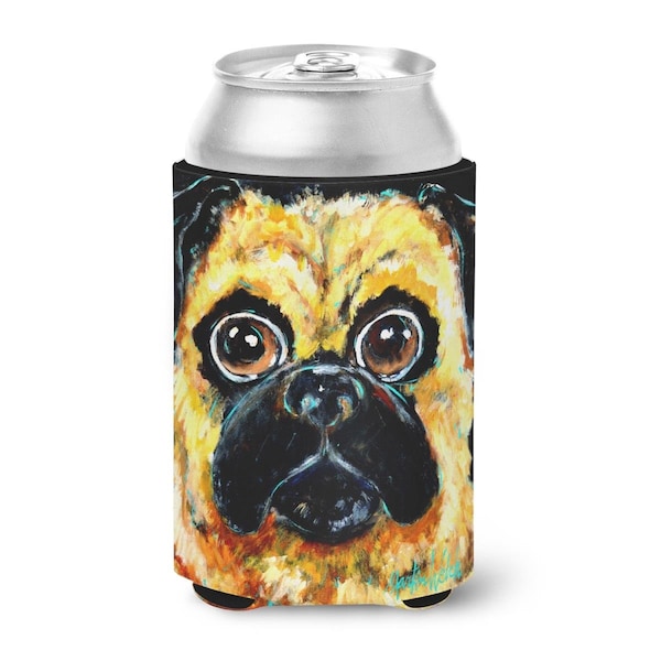 Carolines Treasures Pug It Out Can or Bottle Hugger - MW1346CC