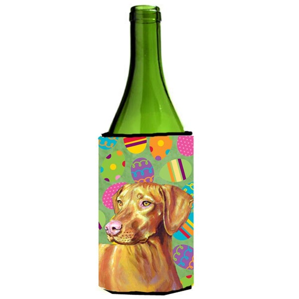 Carolines Treasures Vizsla Easter Eggtravaganza Wine Bottle  Hugger - 24 oz. - LH9415LITERK