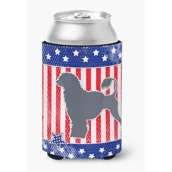 Carolines Treasures USA Patriotic Portuguese Water Dog Can or Bottle Hugger - BB3368CC