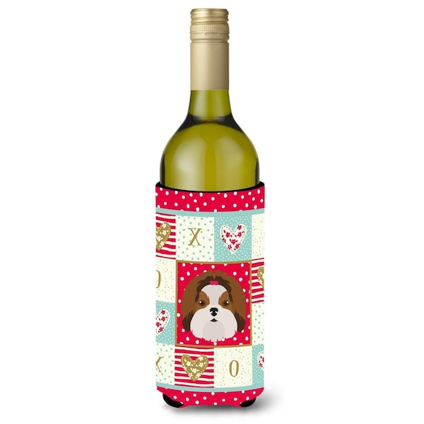 Carolines Treasures Imperial Shih Tzu Wine Bottle Beverage Insulator Hugger - CK5206LITERK