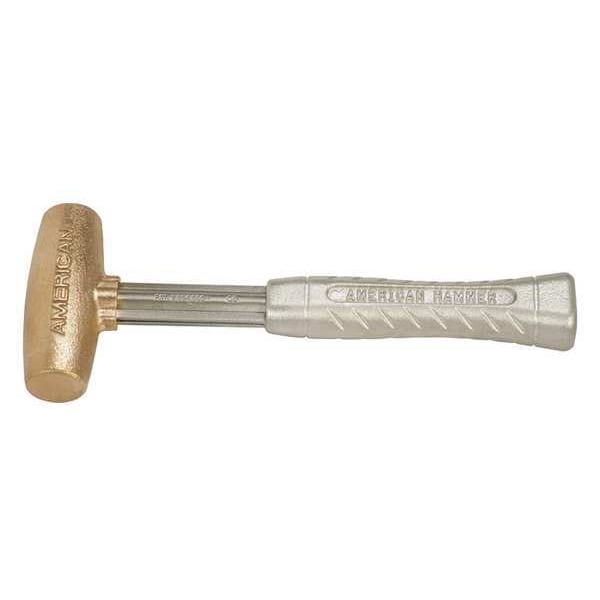 American Hammer Sledge Hammer, 3 lb., 12 In, Aluminum - AM3BZAG