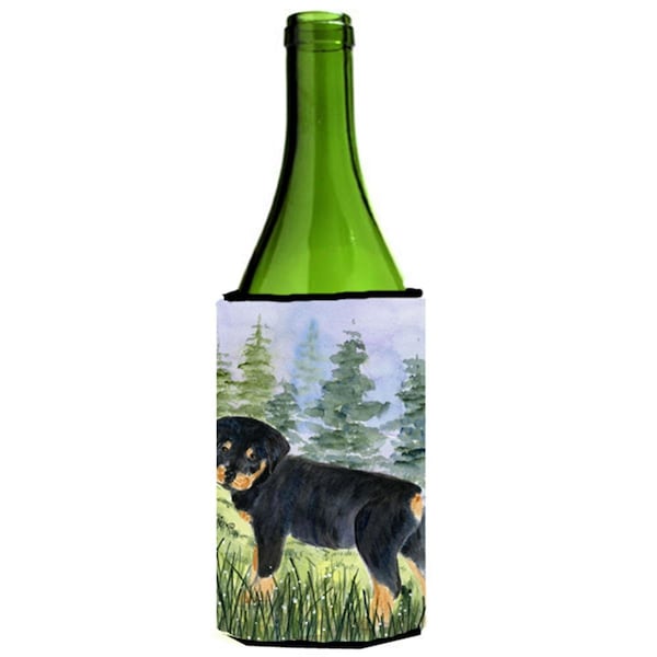 Carolines Treasures Rottweiler Wine Bottle  Hugger - 24 oz. - SS8057LITERK
