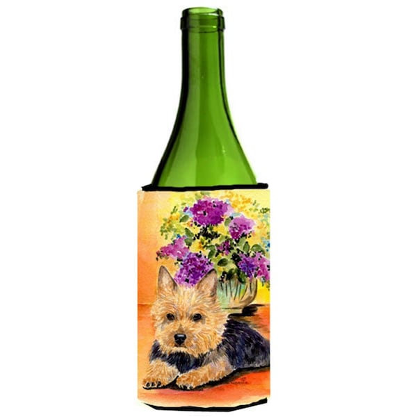 Carolines Treasures Norwich Terrier Wine bottle sleeve Hugger - 24 oz. - SS8297LITERK
