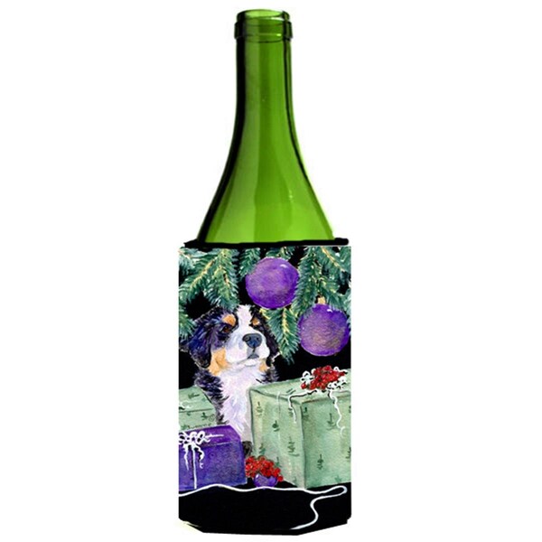 Carolines Treasures Bernese Mountain Dog Wine bottle sleeve Hugger - 24 oz. - SS8582LITERK
