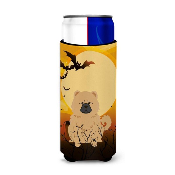 Carolines Treasures Halloween Chow Chow Cream Michelob Ultra Hugger for Slim Cans - BB4410MUK