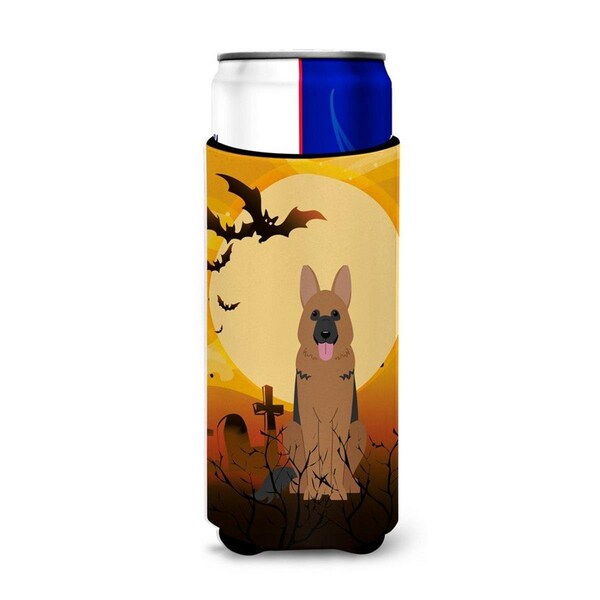 Carolines Treasures Halloween German Shepherd Michelob Ultra Hugger for Slim Cans - BB4333MUK