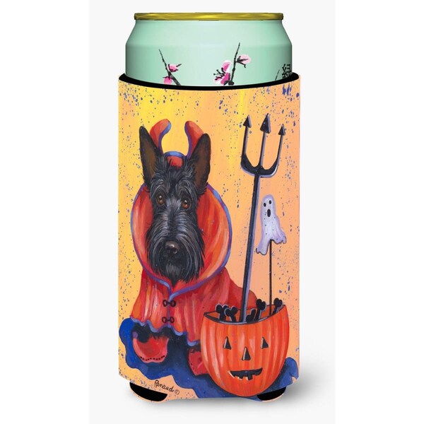 Carolines Treasures 22-24 oz Scottie Boo Hoo Halloween Tall Boy Hugger - PPP3171TBC