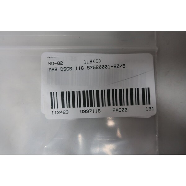 Abb ABB DSCS 116 57520001-BZ/5 PROCESADOR DE COMUNICACIÓN PCB TARJETA DE CIRCUITO - DSCS 116 57520001-BZ/5