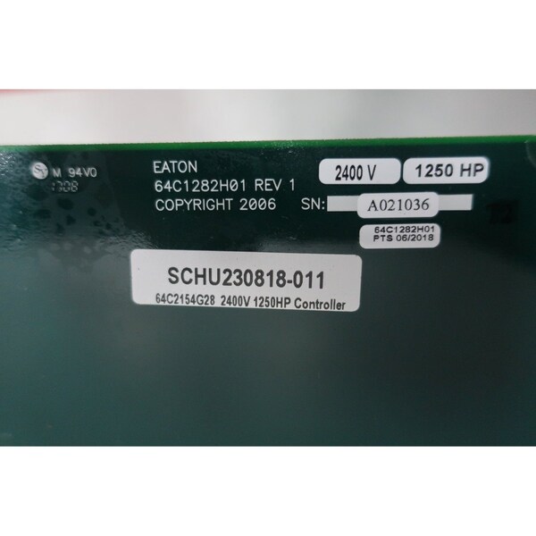 TABLERO DE PCB DE REEMPLAZO Y MÓDULO DE INTERFAZ DE USUARIO 2400V 1250HP DRIVE PIEZAS Y ACCESORIOS - 64C1282H01