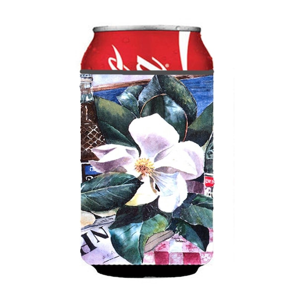 Carolines Treasures Barqs and Magnolia Can or Bottle  Hugger - 1009CC
