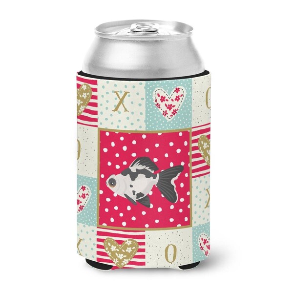 Carolines Treasures Telescope Eye Goldfish Love Can or Bottle Hugger - CK5480CC