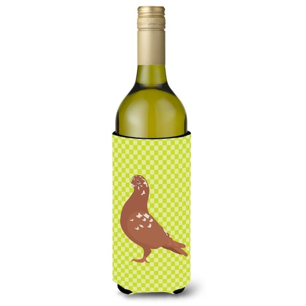 Carolines Treasures African Owl Pigeon Green Wine Bottle Beverge Insulator Hugger - BB7779LITERK