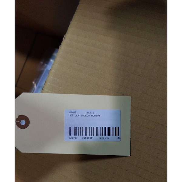 Comunicación PLC y módulo DCS de Mettler - Toledo - ACM500-F0