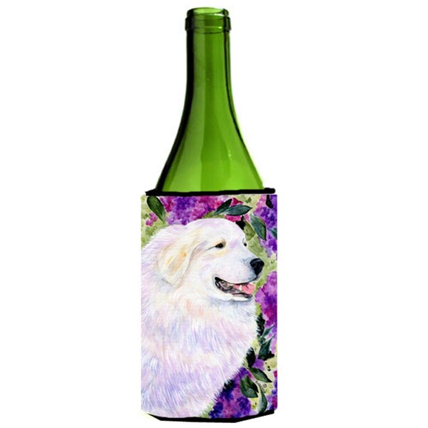 Carolines Treasures Great Pyrenees Wine bottle sleeve Hugger - 24 oz. - SS8474LITERK