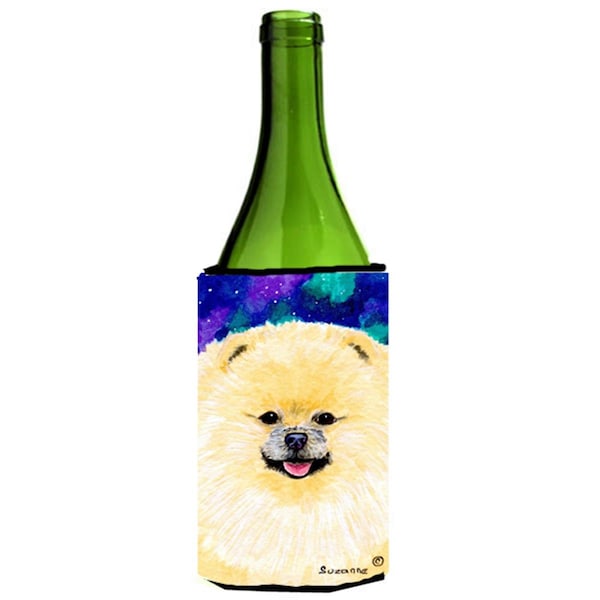 Carolines Treasures Pomeranian Wine bottle sleeve Hugger - SS8997LITERK