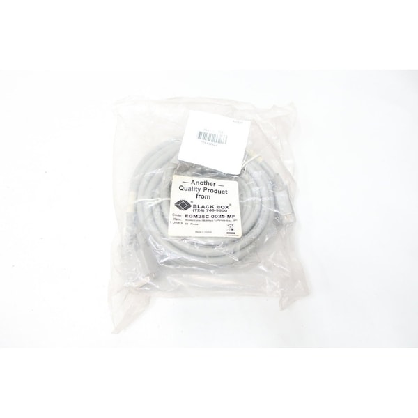 Caja Negra CABLE DE CORDSET DE 25 PIES - EGM25C-0025-MF