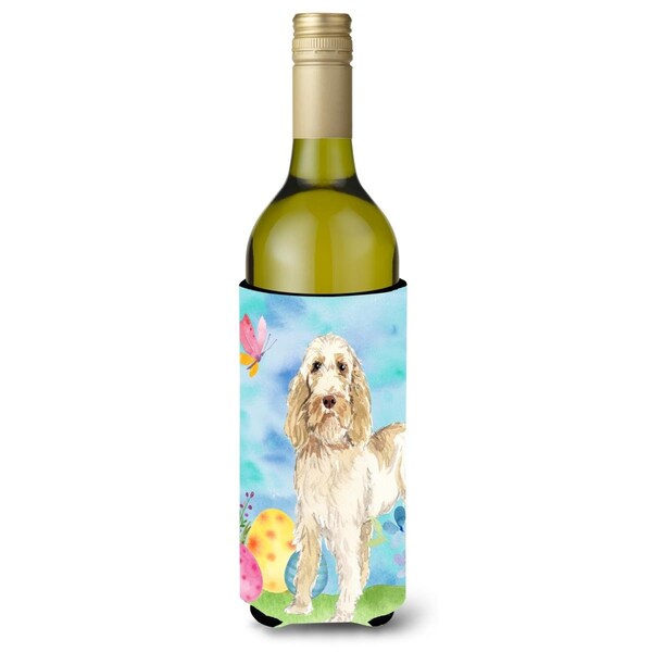Carolines Treasures Easter Eggs Spinone Italiano Wine Bottle Beverge Insulator Hugger - CK1897LITERK