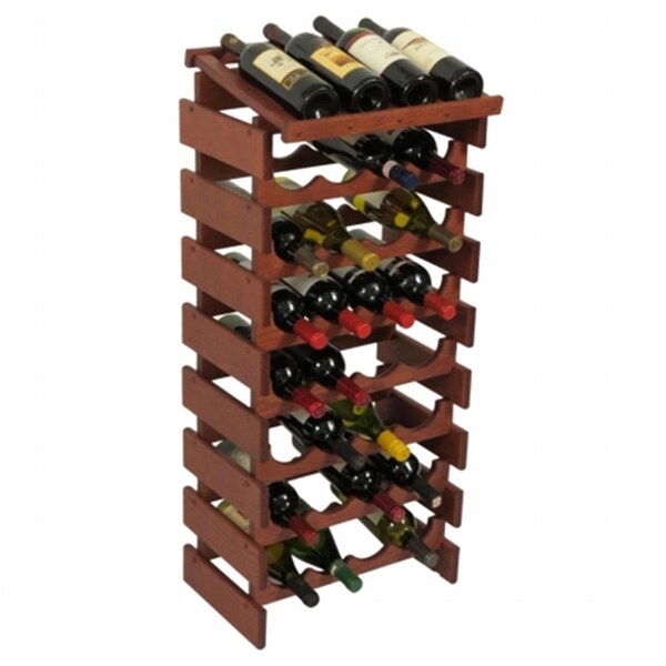 Wooden Mallet 32 Bottle Dakota Wine Rack with Display Top - WO599365