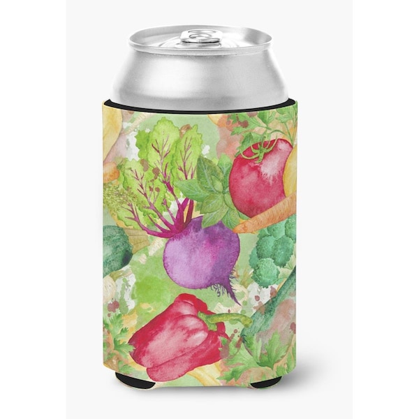 Carolines Treasures Watercolor Vegetables Farm to Table Can or Bottle Hugger - BB7572CC
