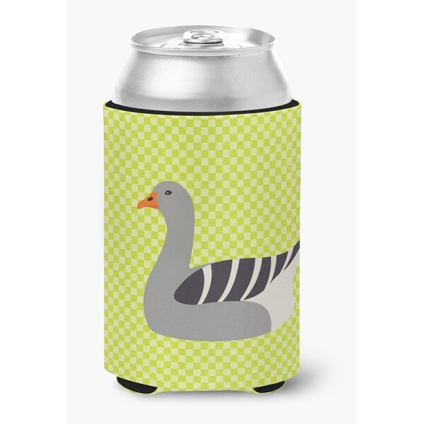 Carolines Treasures Pilgrim Goose Green Can or Bottle Hugger - BB7719CC