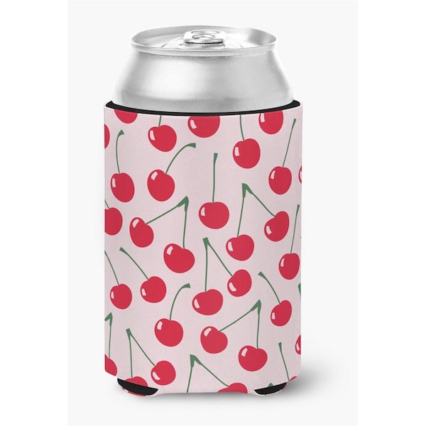 Carolines Treasures Cherries on Pink Can or Bottle Hugger - BB5139CC