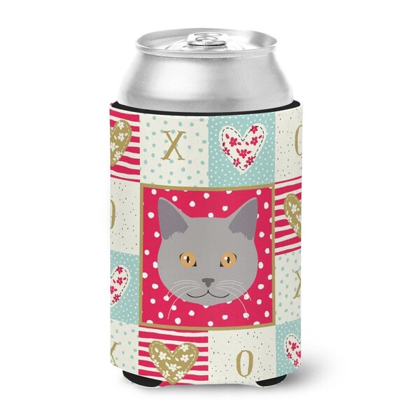 Carolines Treasures Chartreux Cat Love Can or Bottle Hugger - CK5100CC