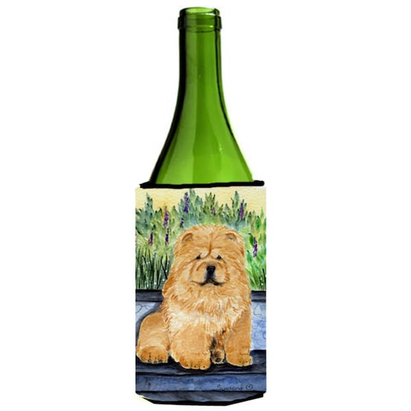 Carolines Treasures Chow Chow Wine bottle sleeve Hugger - 24 Oz. - SS7002LITERK