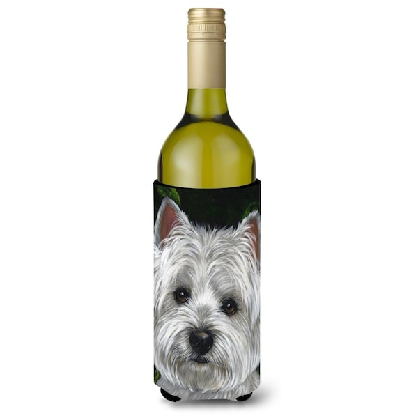Carolines Treasures 24 oz Westie Baby Face Wine Bottle Hugger - PPP3201LITERK