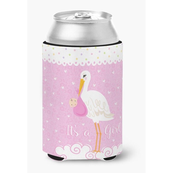 Carolines Treasures Its a Baby Girl Can or Bottle Hugger - VHA3013CC